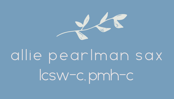 Allie Pearlman Sax, LLC - Maternal Mental Health Matters